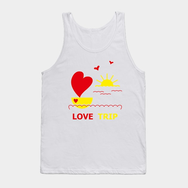 Love Trip Tank Top by Heart-Sun